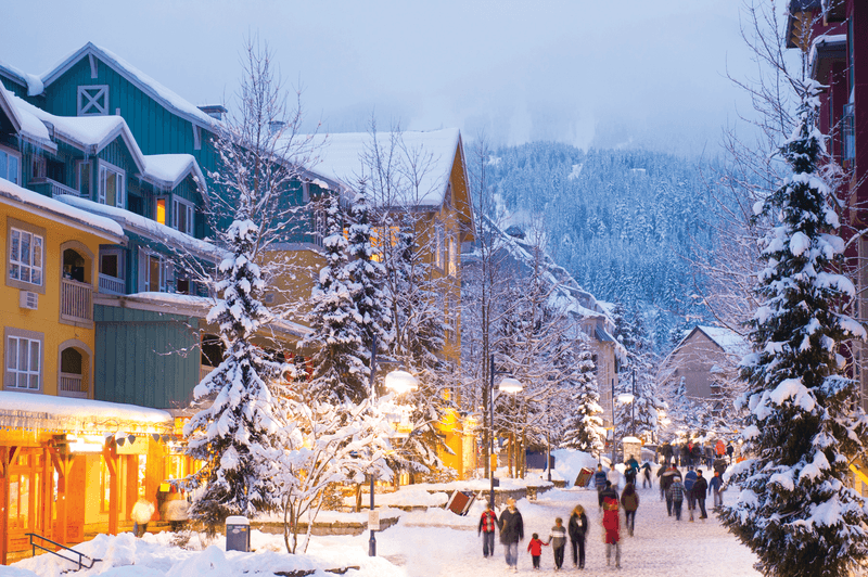 Castles and Festive Winter Wonderland